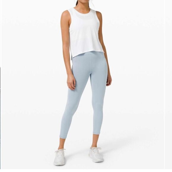 Lululemon Invigorate High-Rise Tight 25" Chambray pockets size 8 - Picture 4 of 14